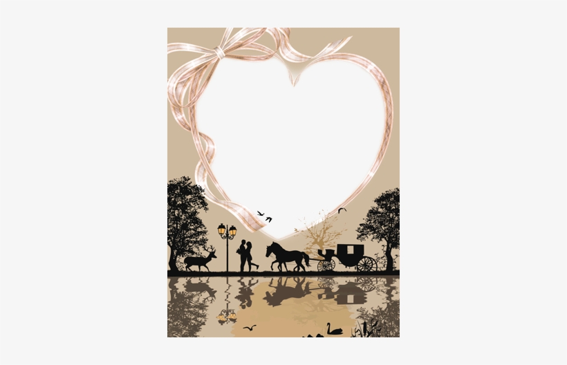 Romantic Meetings Under The Moon - Romantic Landscape 5'x7'area Rug, transparent png #2709435