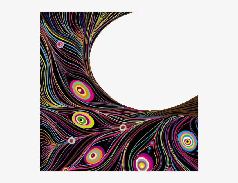 Feather Peafowl Cdr Drawing - Peacock Feather Background Png, transparent png #2709629