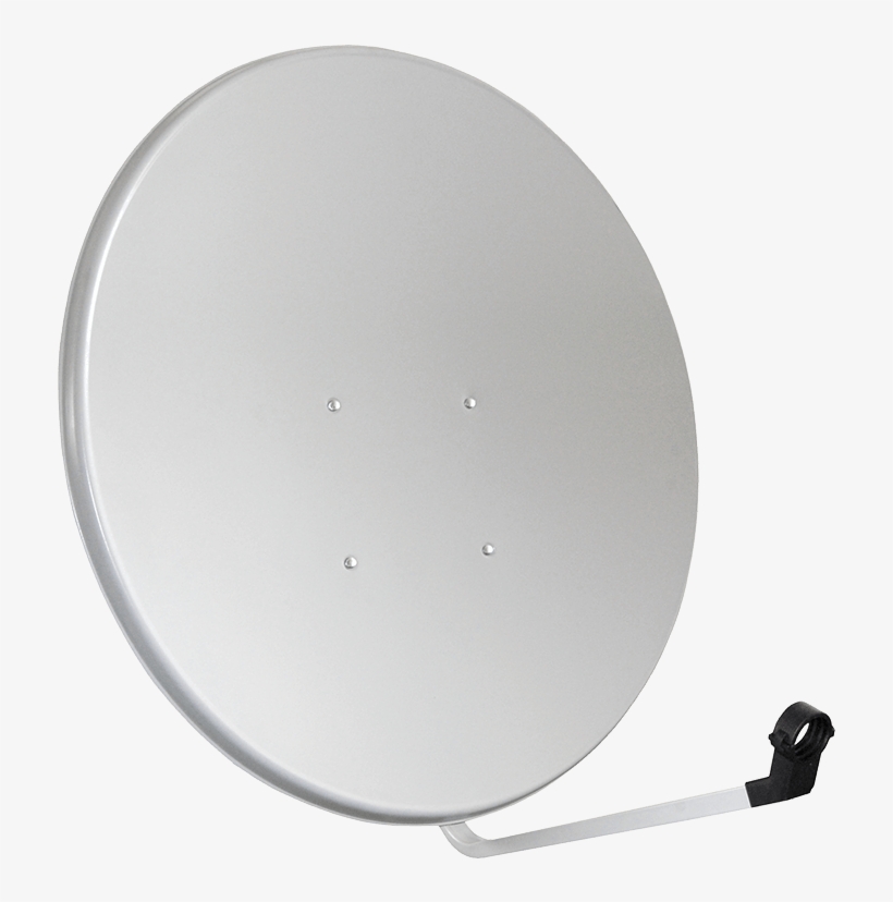 Megasat 110cm Mirror Steel Light Grey Front View - Megasat - Antenne, transparent png #2710083
