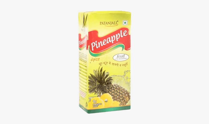 Patanjali Pineapple Juice 1 Ltr, transparent png #2710393