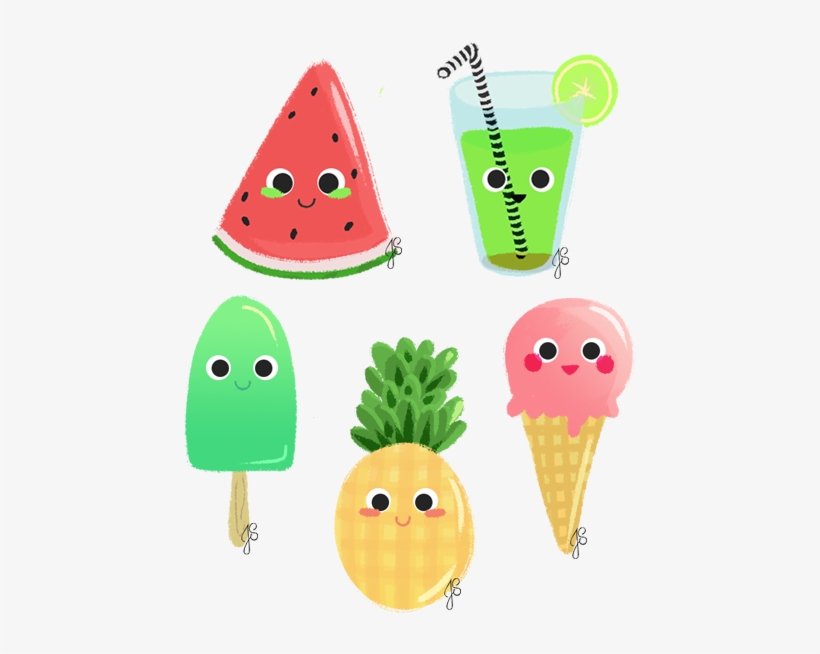 Pineapple Png - Cute Summer Things To Draw, transparent png #2710591