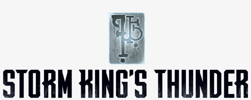 Stormkingsthunder Darklogo - Storm King's Thunder Adventurers League, transparent png #2710665