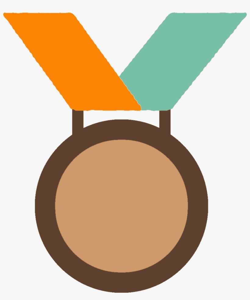 Bronze Medal - Icon Bronze Medal Png, transparent png #2711370