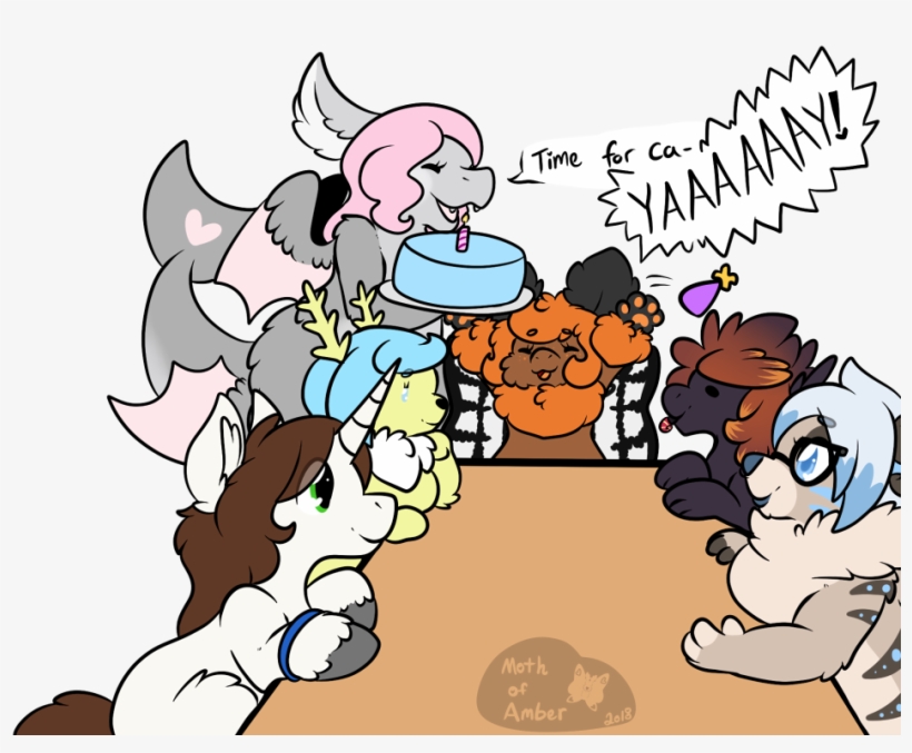 Mothofamber, Birthday Party, Cake, Dialogue, Food, - Cartoon, transparent png #2711851