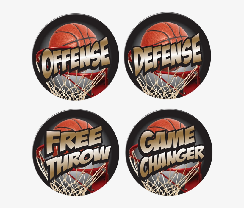 Full Color Basketball Award Decals - Skateboarding, transparent png #2712111