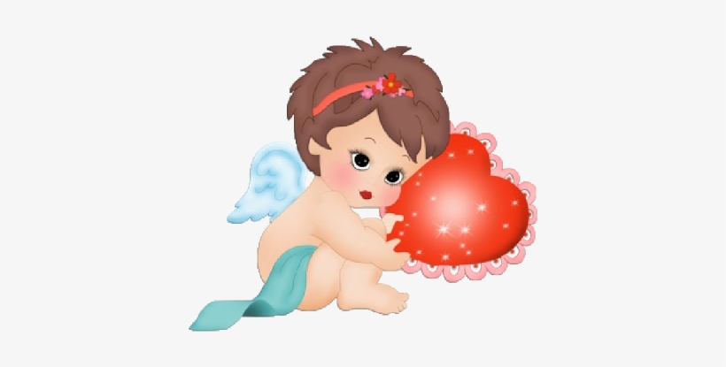Pretty Pics Of Cute Flowers Cute Baby Angel S Valentine - Angel Cute With Transparent Background, transparent png #2712170