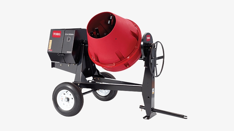 Inolec Repairs And Cleans Your Toro Tools & Equipment - Concrete Mixer, transparent png #2712586