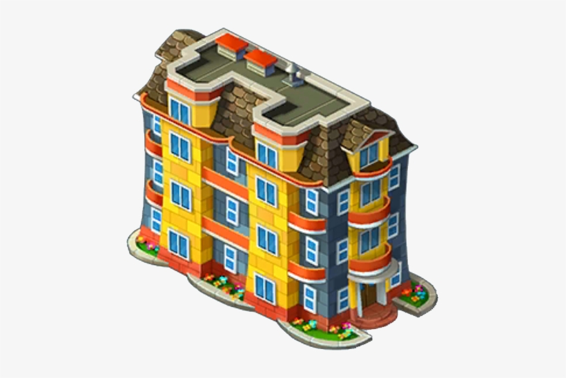 18 Apartment Building - Apartment Building Png, transparent png #2713168