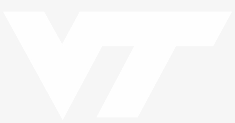 Virginia Tech Hokies Logo Black And White - Oxford University Logo White, transparent png #2713638