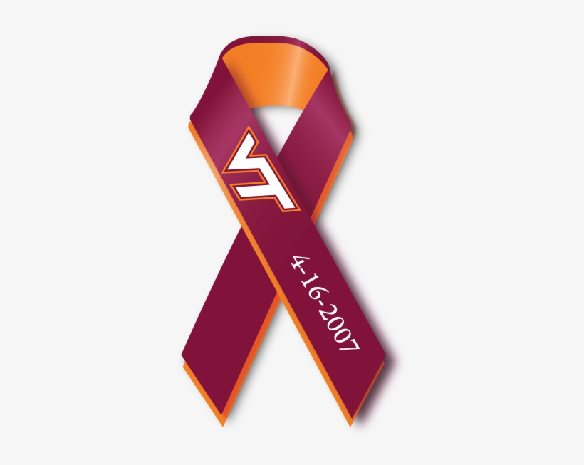 We Are Va Tech - Virginia Tech Massacre Ribbon, transparent png #2713720