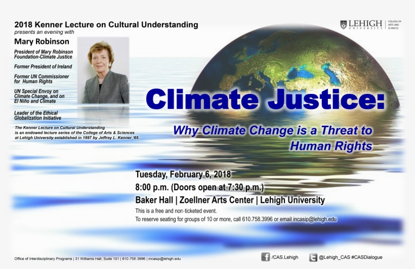 Of Mary Robinson Foundation-climate Justice - Mary Robinson, transparent png #2714135