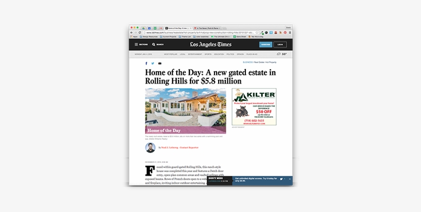 Latimes - Web Page, transparent png #2714743