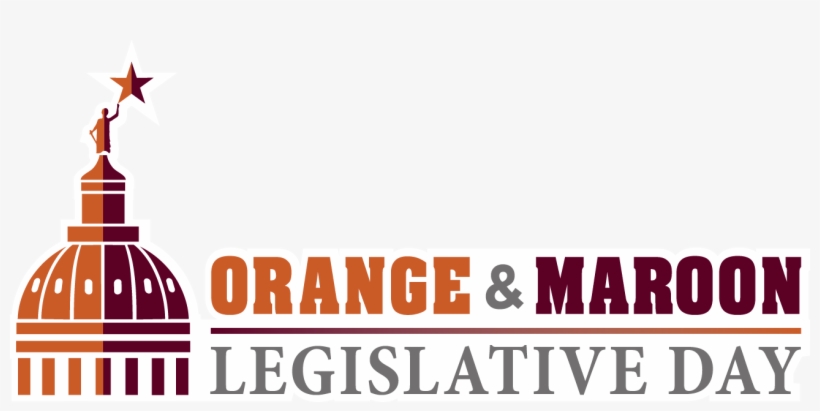 Orange & Maroon Legislative Day - The Association Of Former Students, transparent png #2714866