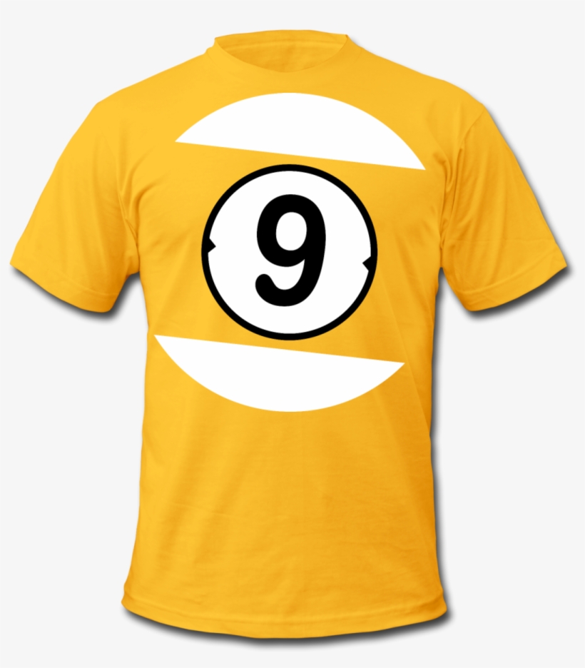 9 Ball Pool Billiard - Billiards Balls T Shirt, transparent png #2715460
