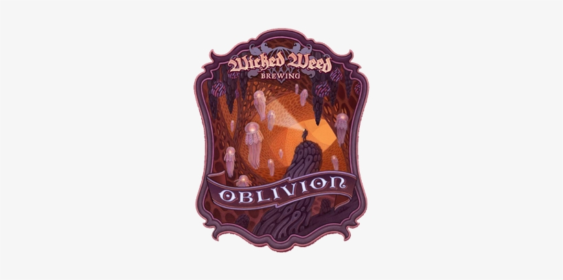 Oblivion Sour Red Ale Brewed By Wicked Weed - Wicked Weed ‘oblivion’ 375ml Wine-barrelled Sour Red, transparent png #2715649