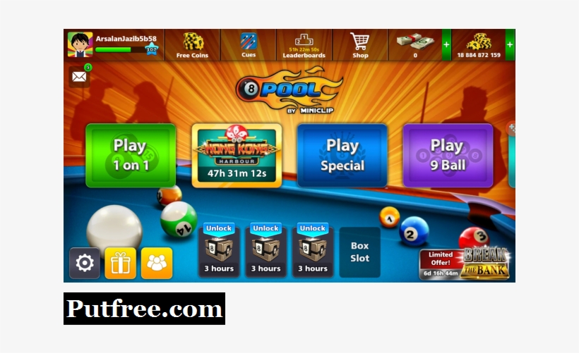8 Ball Pool Coins For Sell In Low Rates Name Of Trust - 8 Ball Pool Coins Account, transparent png #2716237