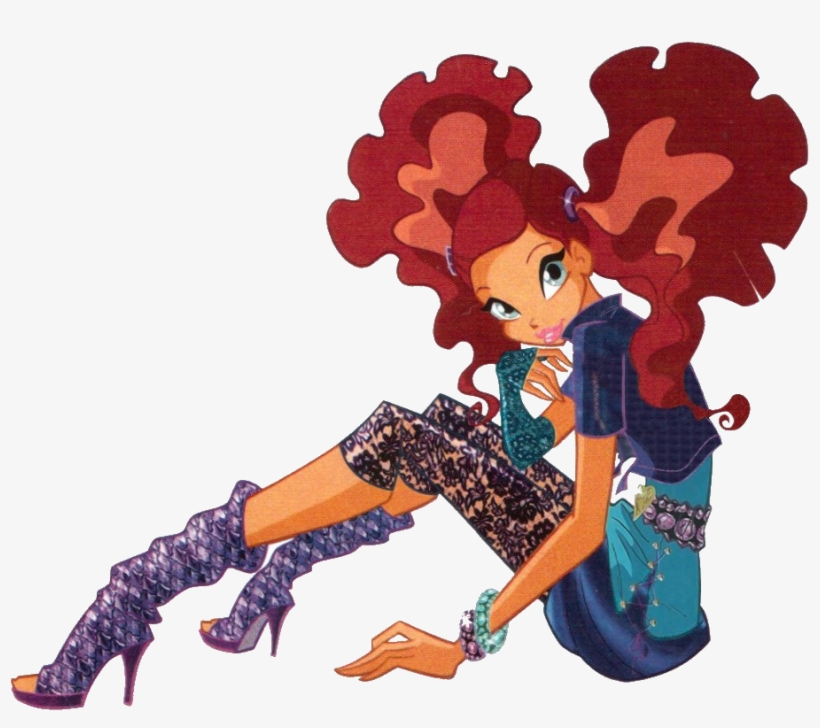 Layla Rockstar Png By Hazmanot-azarim - Winx Club Rock Layla, transparent png #2716993