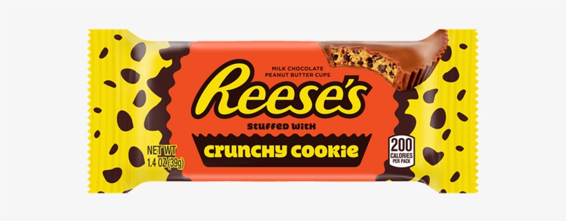 Reese's Crunchy Cookie Peanut Butter Cups 39g - Reeses Cookie Dough Cups, transparent png #2717429