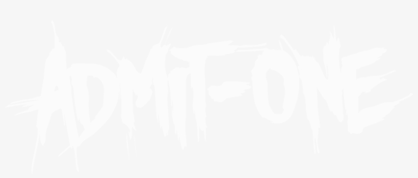Admit One Merch Store - Admit One, transparent png #2717869