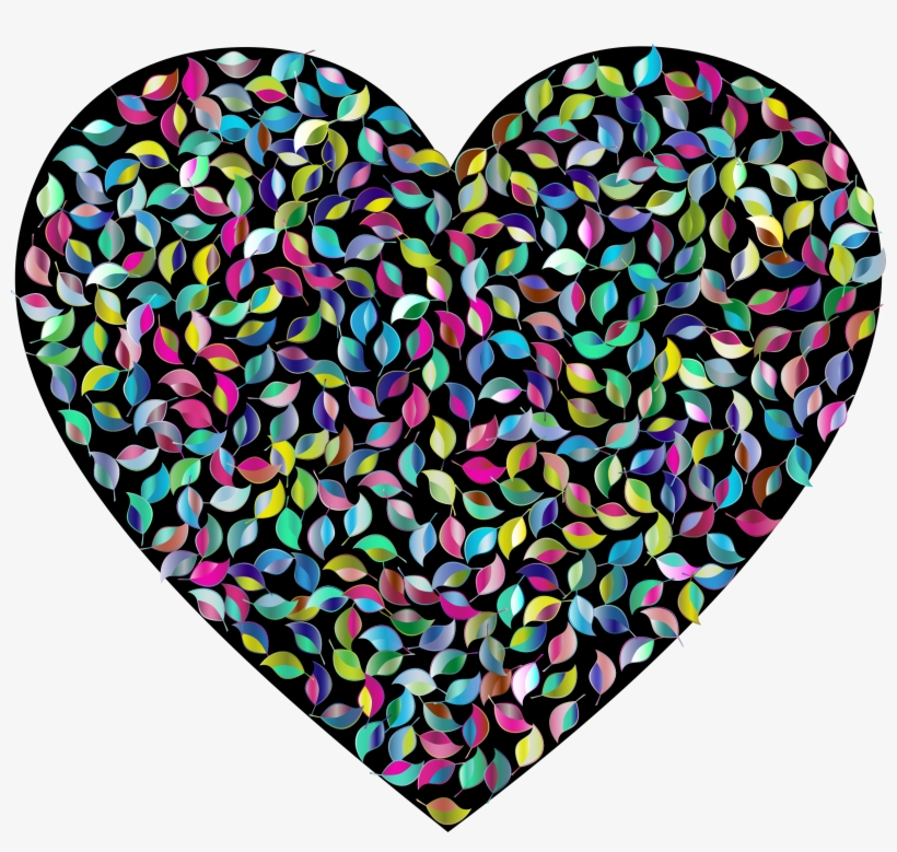 This Free Icons Png Design Of Prismatic Green Heart, transparent png #2717930