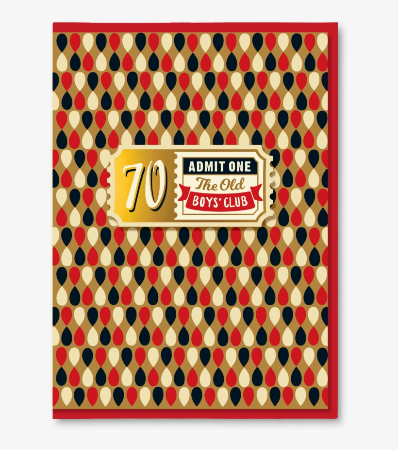 70 Admit One - Shirt, transparent png #2718142