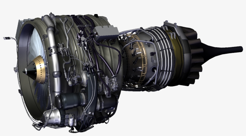 The Sam146 Is Designed For Optimum Performance In All - Jet Engine, transparent png #2718443