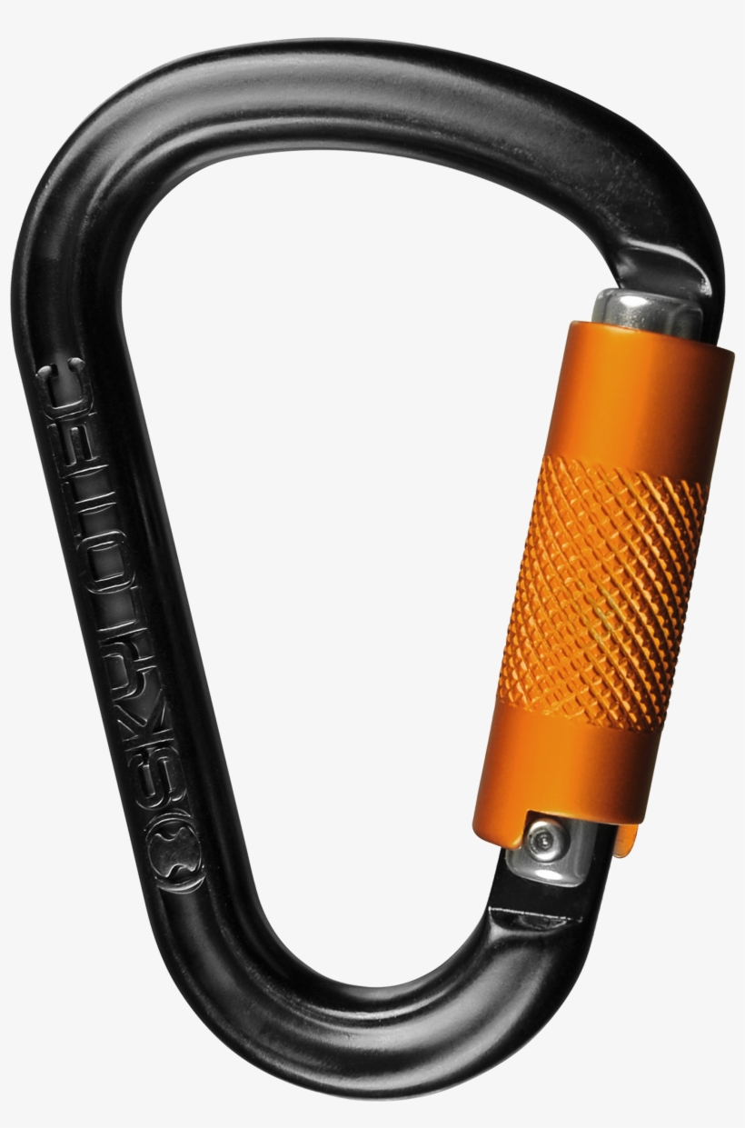 Skylotec Passo Hms Carabiners Black/grey/orange, transparent png #2718447