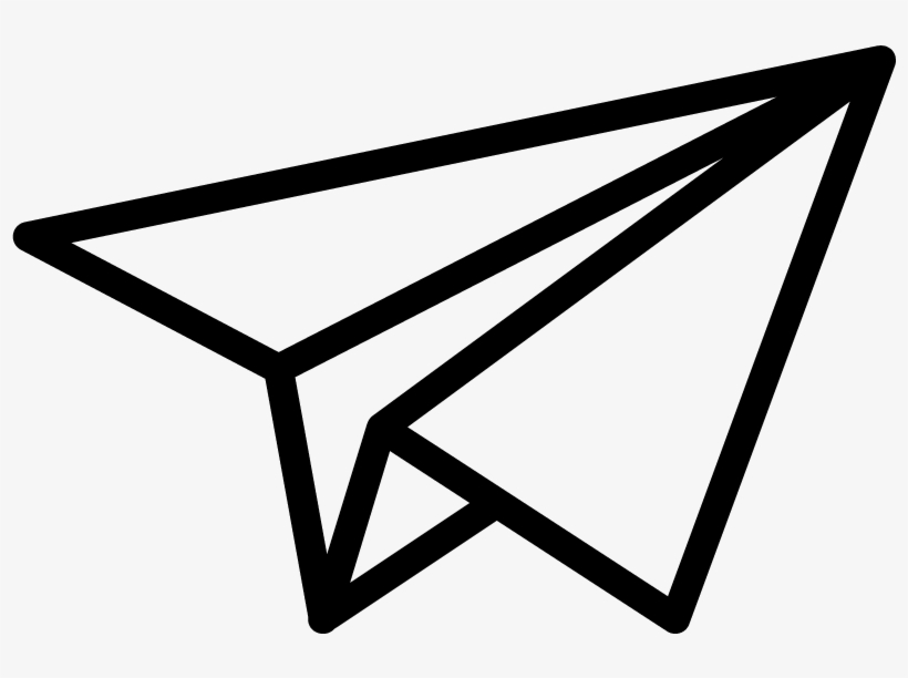 Go Paperless - Transact - Paper Plane Icon Svg, transparent png #2718482