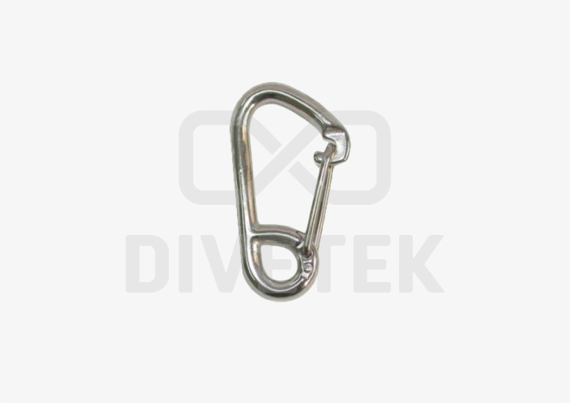 Divetek Carabiner Clip Standard - Carabiner, transparent png #2718588