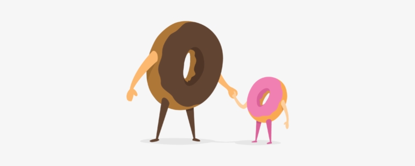 Doughnut Clipart Dad - Donuts With Dad Clip Art, transparent png #2719086