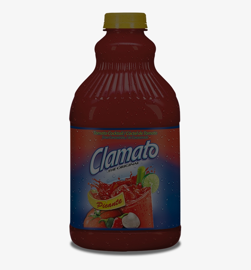 Clamato Picante - Clamato Picante Tomato Cocktail, 32 Fl Oz Bottle, transparent png #2719366