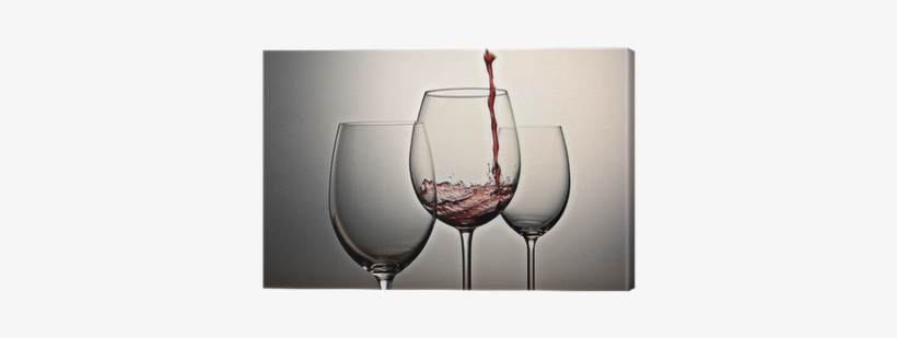 Vino, Copas De Cristal Canvas Print • Pixers® • We - Snifter, transparent png #2719522
