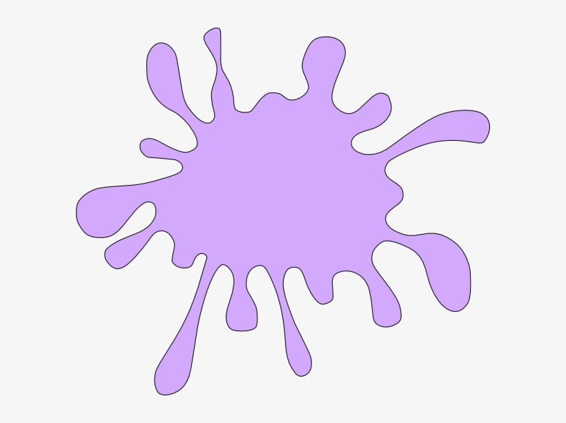 Splat Png - Orange Colour Clip Art, transparent png #2719956