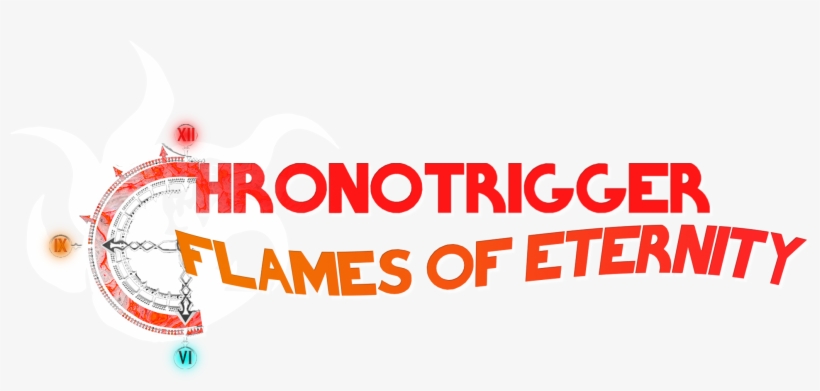 Chrono Trigger Flames Of Eternity Logo, transparent png #2720175