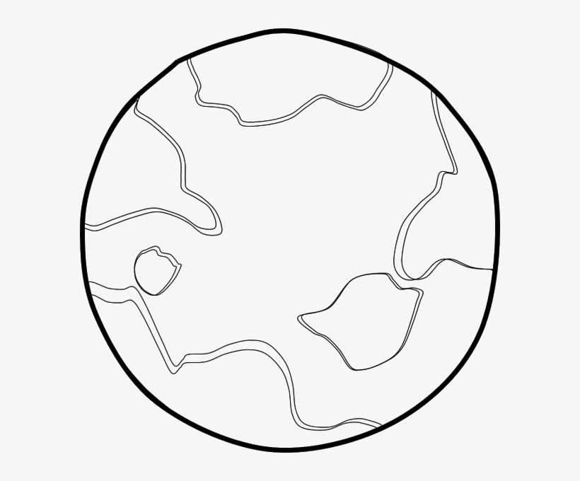 High Wing Airplane Vector Illustration Source - Black And White Of Planets, transparent png #2720301