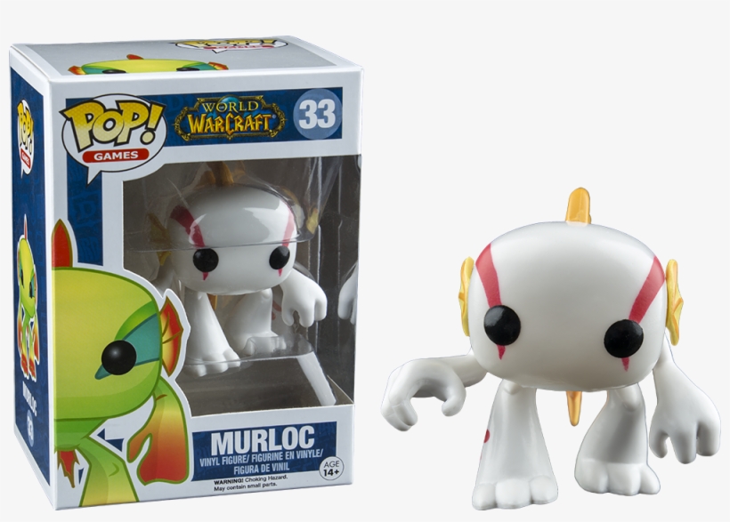 World Of Warcraft - Murloc World Of Warcraft Gamestop Exclusive Funko Pop, transparent png #2720390