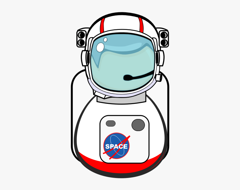 In Public Domain Vectors - Capacete De Astronauta Desenho, transparent png #2720796