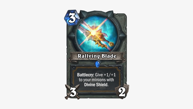 You Aim For A 1 Mana Murloc And A 2 Mana Murloc - Paladin Divine Shield Weapon, transparent png #2720941