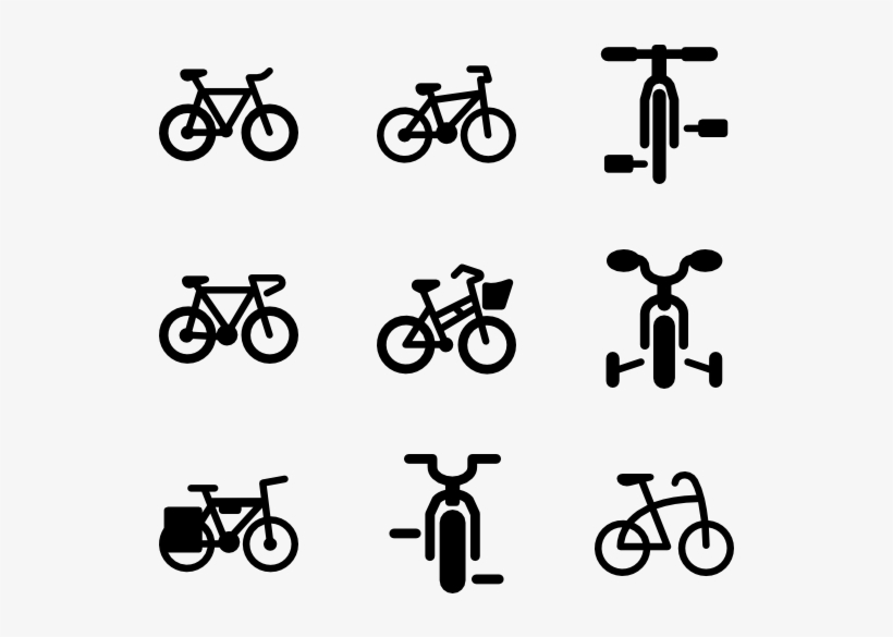 Bicycles 50 Icons - Bicycle Back Icon, transparent png #2720980