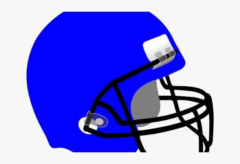 Mask Clipart Astronaut - Blue Football Helmet Clipart, transparent png #2721083