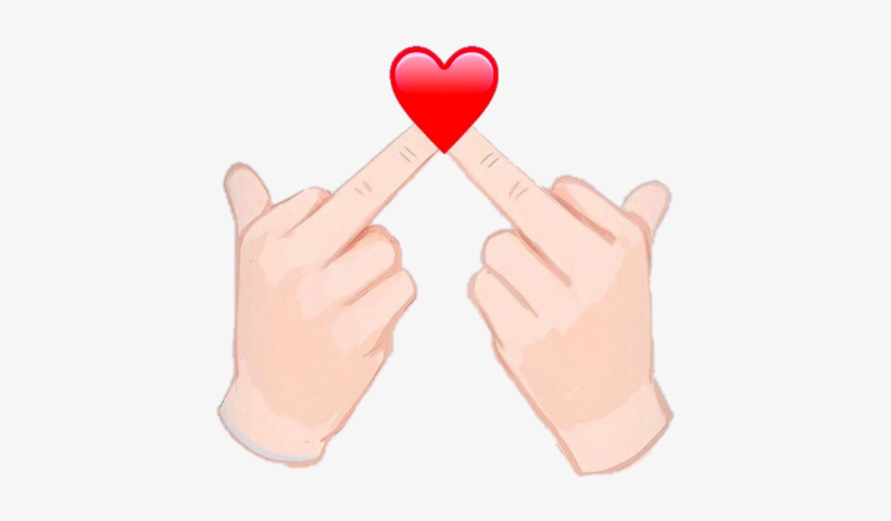 Fuckyou Love Heart Hands Stickers - Fuckyou Love, transparent png #2721315