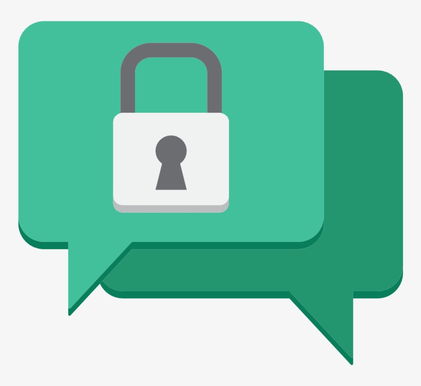 Encrypted Messaging - Encryption Flat Icon, transparent png #2721680