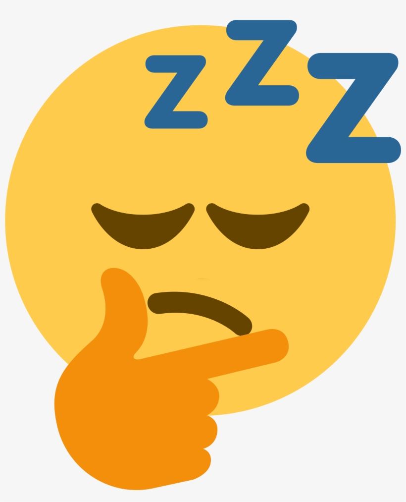 Sleeping - Zzz Emoji, transparent png #2721739