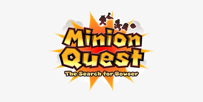 Minion Quest-the Search For Bowser Logo - Minion Quest The Search For Bowser, transparent png #2721765
