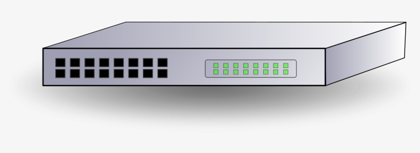 This Free Clipart Png Design Of Network Switch - Clipart Switch, transparent png #2721892