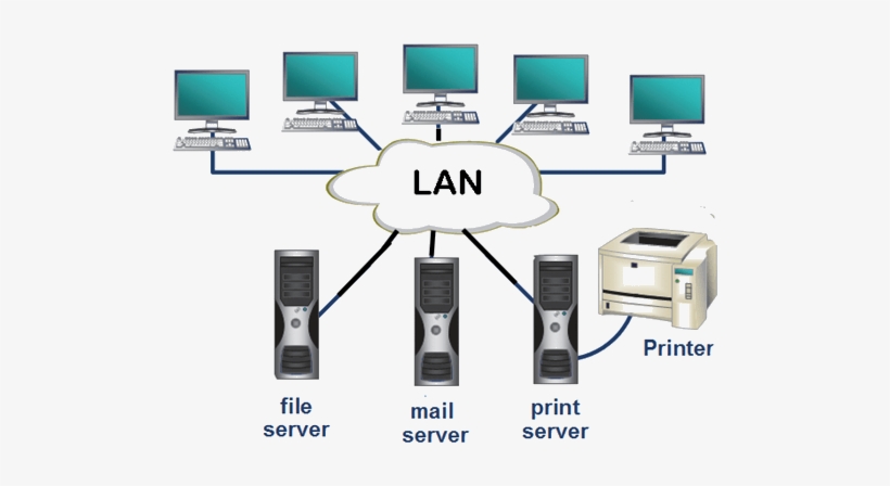 Related Image - Types Of Networks Lan Wan Man, transparent png #2722039