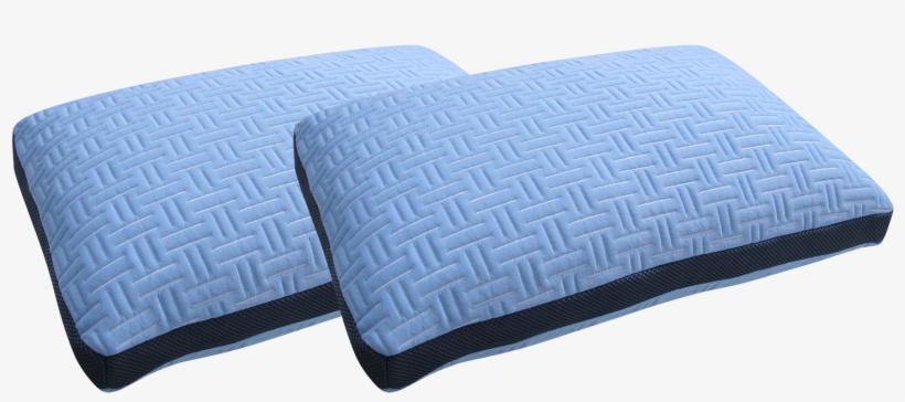 Blue Burrito Double Pillows - Pillow, transparent png #2722818