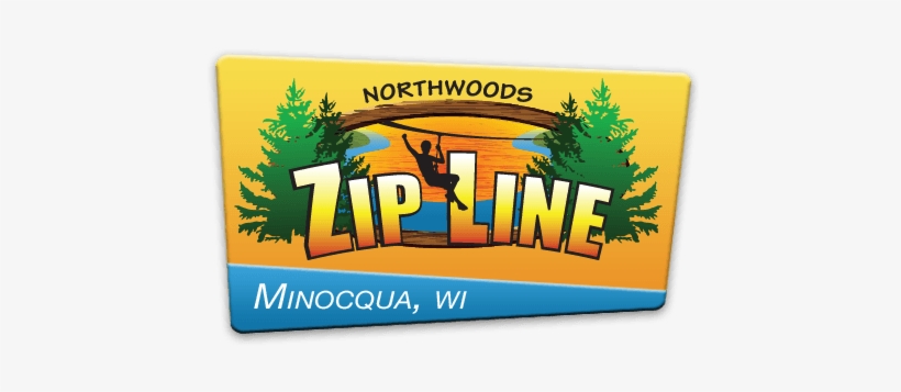 Northwoods Zip Line, Aerial Trek, Argo Atv And Kayak - Zip Lining Birthday Invitations, transparent png #2722927