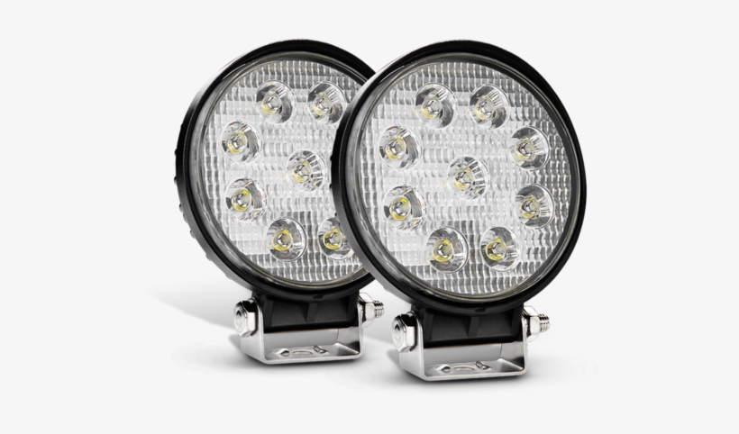 Offroad Led Work Lights - Working Lamp Round Png File, transparent png #2723020