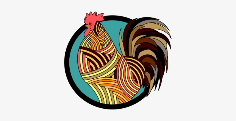 Chicken Rooster Poultry Farming Computer Icons - Colorful Rooster Vector, transparent png #2723023